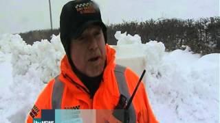 Britain hit by heavy snow [upl. by Hovey]