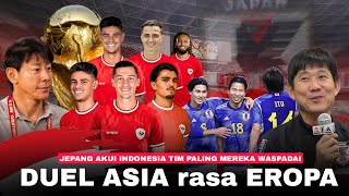 Jepang  Gak Salah Kalau INDONESIA Jadi Tim Paling di Waspadai‼️ Jepang vs Indonesia Duel Vibe Eropa [upl. by Airakaz]