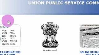 How to apply ONLINE for Civil Services Preliminary Examination CSP 2011 UPSC [upl. by Madid987]