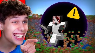 Trolleé a Mi Amigo con un AGUJERO NEGRO en Minecraft [upl. by Rett]