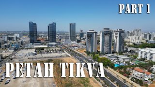 Petah Tikva from above Part 1 [upl. by Ahseenyt848]