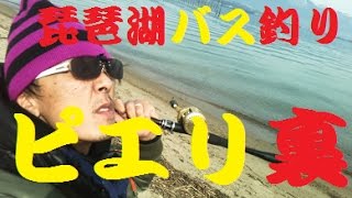 【琵琶湖バス釣り】冬のピエリ裏でバスを狙う！春よはやく来い！【ゆう作兄さんのチョイ釣りMAX】 [upl. by Kirtap]