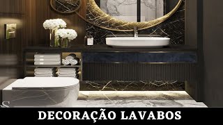 TENDÊNCIAS Exclusivas de Decorações Corretas para LAVABOS [upl. by Anilesor]