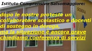 Emergenza scuola Salsomaggiore collaboratore scolastico e 2 docenti sostegno ma situazione è grave [upl. by Oleg]