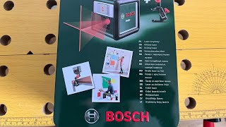 Bosch Quigo  poziomica laserowa  laser krzyżowy do prac domowych i nie tylko [upl. by Lyrac]