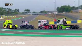 Great Finish Le Mans 2021 French Truck Championship 24H Camions [upl. by Wymore]