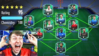 195 RATED  FULL SHAPESHIFTERS FUT DRAFT FIFA 22 [upl. by Charmion846]