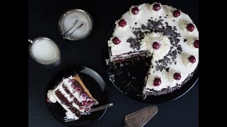 Klassische Schwarzwälder Kirschtorte Rezept und Anleitung [upl. by Nagy895]