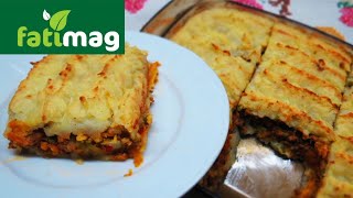 How to make French Hachis Parmentier فطيرة الراعي أكلة فرنسية لذيذة [upl. by Eisnil338]