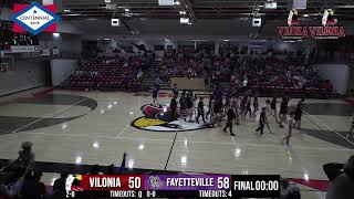 Basketball Vilonia vs Fayetteville  111423 [upl. by Alakcim644]