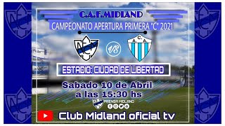 Midland  Arg de Merlo en VIVO  Torneo Apertura  Primera C  Fecha 6 [upl. by Liarret]