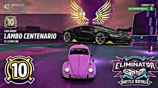 quotThe Eliminator Forza Horizon 5quot The Best Spawn FH5  Car drop level 10 Lamborghini Centenario [upl. by Yarled478]