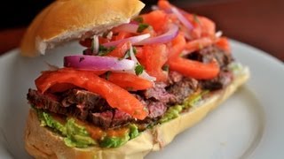 Grilled Skirt Steak Sandwich  World of Flavor [upl. by Giles]