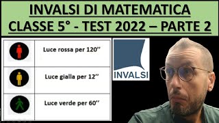 INVALSI classe quinta TEST 2022  parte 2 [upl. by Pavla]