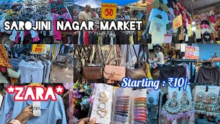 Ultimate Sarojini Nagar Market Haul  unbeatable Fashion Finds  2024  Nishu Aggarwal [upl. by Modern459]