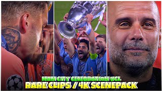 Man City Players Celebration UCL Final  RARE CLIPS ● SCENEPACK 4K  With AE CC and TOPAZ [upl. by Innes]