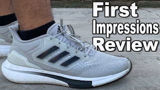 Adidas EQ21 Run  Features Performance Test amp More [upl. by Atsedom774]