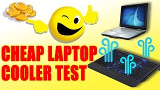 Laptop Cooling pad under 10 bucks  Test [upl. by Laenahtan363]