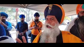 Nihang Singh on meat and living style of budhaDal [upl. by Aittam]