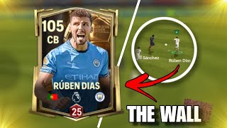 101 RUBEN DIAS POWER TEST🔥 BEST CB FC MOBILE  RUBEN DIAS FC MOBILE [upl. by Refinney]