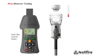 Testifire Heat Detector Testing and Hi Heat Setting [upl. by Azil780]