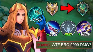 LANCELOT NEW BEST BROKEN BUILD AND EMBLEM THIS NEW SEASON 2024  DAMAGE HACK [upl. by Adnama748]