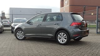 Volkswagen NEW Golf GP 2018 Indium Grey Metallic Comfortline tdi dsg Walkaround amp inside [upl. by Neyuh]