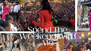 Spend the weekend with me Hosting 2 eventsKamba festivalSunday service and shopping [upl. by Yrag]