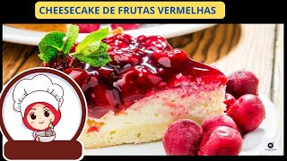 Cheesecake De Frutas Vermelhas [upl. by Annayd]