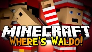 Minecraft Mini Game Wheres Waldo w Gizzy amp Friends [upl. by Riha]