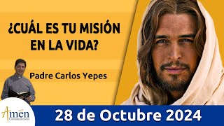 Evangelio De Hoy Lunes 28 Octubre 2024 PadreCarlosYepes l San Lucas 61219 [upl. by Mya]