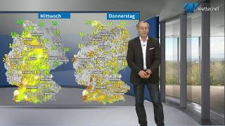 Überschwemmungsgefahr und kräftiger Regen im Süden und Südwesten Deutschlands Mod Frank Böttcher [upl. by Idnic]