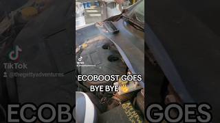 Ford Escape EcoBoost 2L FAILURE Massive Blow by  Turbo passing oil [upl. by Buckingham]