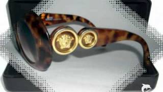 GIANNI VERSACE MEDUSA HEAD VINTAGE SUNGLASSES MODEL 418 [upl. by Ahcila]