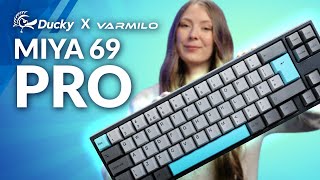 Ducky amp Varmilo made a great keyboard Unboxing the Miya 69 pro 💙 [upl. by Arrimat835]