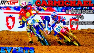 RICKY CARMICHAEL VS STEFAN EVERTS [upl. by Eileek]