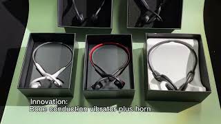 Lenovo Bone Conduction Earphones X3 X4 X5 X3 Pro Bluetooth Hifi Earhook Waterproof Earbud [upl. by Maurreen]