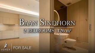 Baan Sindhorn  2 Bedrooms  126 sqm  For SALE [upl. by Yetac]