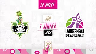 LFB 20222023 J8  SaintAmand  Landerneau  Match complet [upl. by Nicoline]