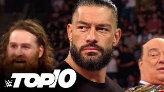 Superstars surprise Roman Reigns WWE Top 10 Oct 29 2023 [upl. by Bigelow636]