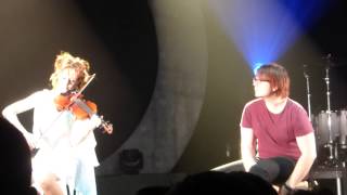 Lindsey Stirling  Transcendence acoustic live Radiant CaluireetCuire Lyon 291014 [upl. by Fuller]