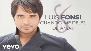 Luis Fonsi  Cuando Me Dejes De Amar Official Audio [upl. by Ecnarwal]