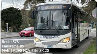 Panorama 9 MAN 19290 MCV Elite S120 [upl. by Nodnal]