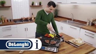 How to use the open grill position on your DeLonghi MultiGrill CGH1012D CGH1020D or CHG1030D [upl. by Flight112]