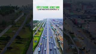 Ici cest babi Côte dIvoire 🇨🇮 cotedivoire consoplus africa travel dronevideo abidjan shorts [upl. by Lindo]