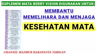 VITAMIN MATA MENJAGA KESEHATAN MATA BERRY VISION TABLET [upl. by Yrallih]