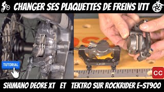 Changer et contrôler ses plaquettes de freins VTT tektro shimano [upl. by Susumu]