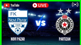 NOVI PAZAR vs PARTIZAN LIVE SERBIA SUPER LIGA 20232024 ROUND 14 SCOREBOARD [upl. by Notyap588]