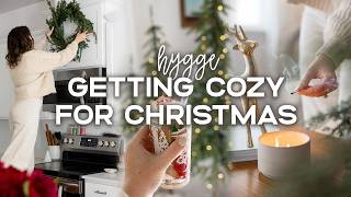 GETTING COZY FOR CHRISTMAS 🎄  DIY Christmas Decor Peppermint Coffee amp Baking Homemade Cookies [upl. by Obocaj19]