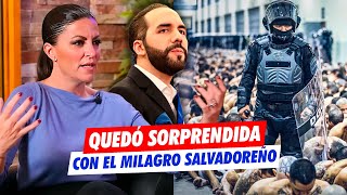 quotLo que vi dentro del CECOT me dejó heladaquot ⚠️ Macarena Olona contó su experiencia en El Salvador [upl. by Odnomyar964]